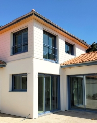 Menuiserie aluminium RAL5014
