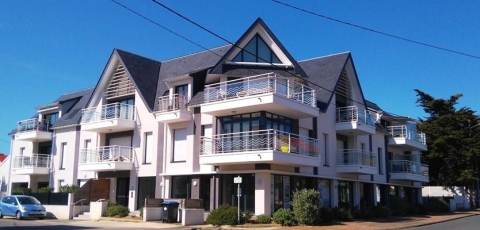 Habitat collectif à Pornichet - menuiseries extérieures