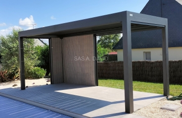 Pergola bioclimatique